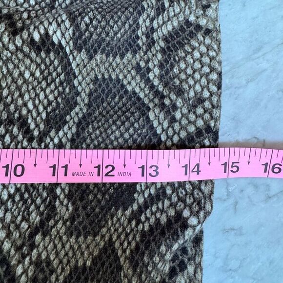 Michael Kors Python print knit Sweater Dress cotton blend size S - Picture 9 of 10
